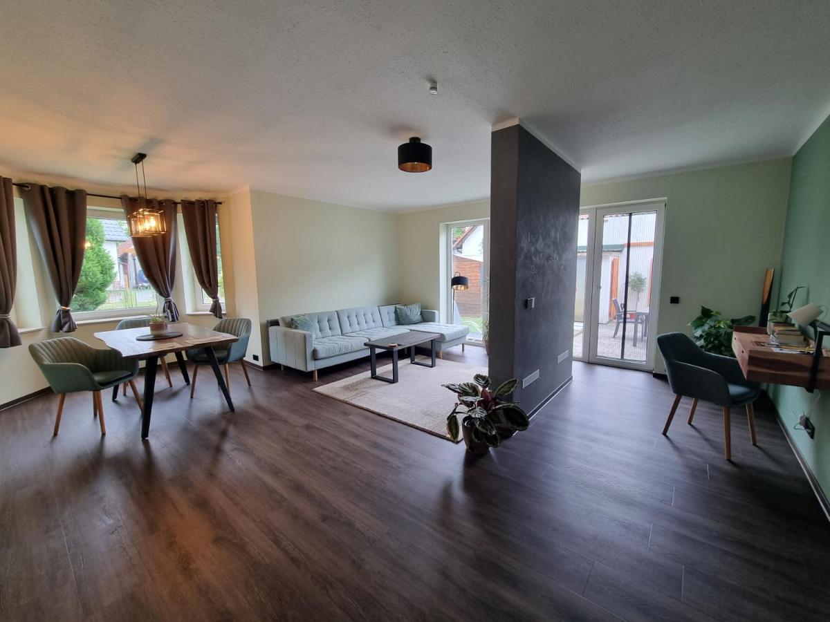 Ferienwohnung Stroebitzer Wiesen Cottbus Buitenkant foto